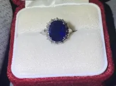 ロイヤルブルーサファイア 指輪 4.42ct ダイヤ0.67ct 8.0号 - メルカリ