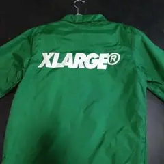 【美品】XLARGE ナイロンジャケット グリーン Mサイズのサムネイル