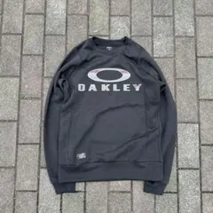 【極美品】OAKLEY 刺繍ロゴスウェット C-boy y2k Vintage