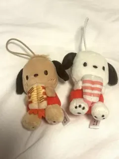 スシロー はぴだんぶい コラボ　ぬいぐるみ ポチャッコ　日焼け