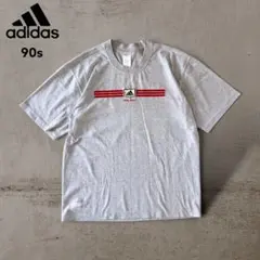 90s adidasアディダスATHL. DEPT.ロゴプリントTシャツ古着半袖のサムネイル