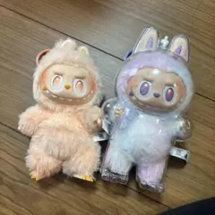 LABUBU THE MONSTERS ぬいぐるみ 2体セット - メルカリ