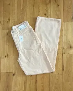 ユニクロ　ワイドストレートジーンズ　24インチ　丈長め