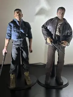 ウォーキングデッド1/6 カスタムフィギアシェーンthreezero リック2体