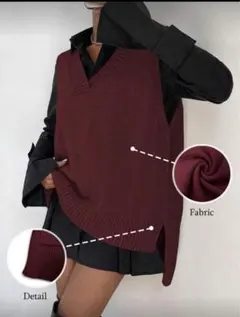 SHEIN ニットベスト