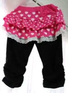 100　ピンク　フリル　スカート　ズボン　可愛い