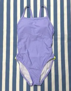 紫色 ワンピース水着　Mサイズ　レディース水着新品未使用