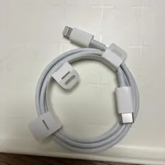 Apple Lightningケーブル ホワイト 約1メートル