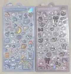 【新品未開封正規品】ボンボンドロップシール オリジナルわんわん しろくろボンボン