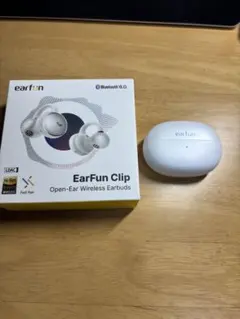 EarFun Clip ワイヤレスイヤホン ホワイト