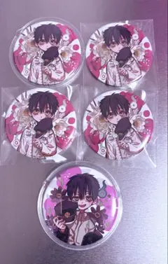 地縛少年花子くん アニカフェ 缶バッジセット - メルカリ
