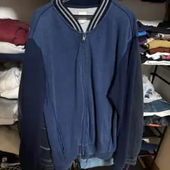 GAP ジップアップジャケット ネイビー Mのサムネイル