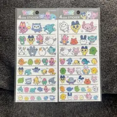 国内正規品 たまごっちパラダイス 4サイズステッカー 2枚セット