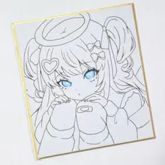 し*こ様 【ミニ色紙】バニーちゃん/アナログ/イラスト/バニーガール