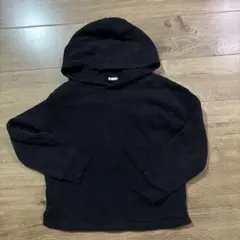 GU パーカー　黒　140
