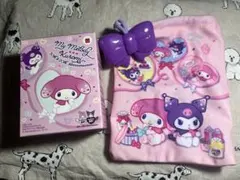 マックハッピーセット　マイメロ＆クロミ　巾着