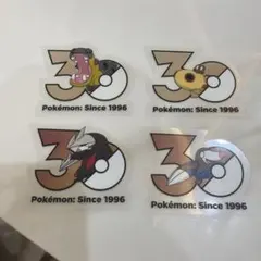 中国限定 ポケモン 30周年記念 ステッカー 3種セット コリンク - メルカリ