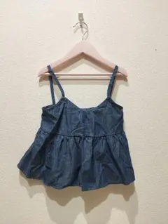 デニムキャミソール☆120cm　送料無料☆匿名発送