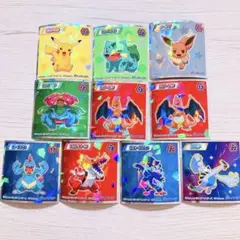 ポケモン ウエハース 30th キラ 11枚セット　30周年Ver.