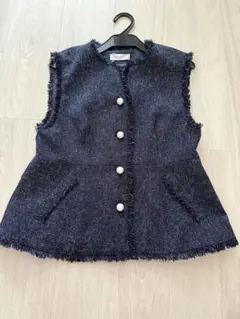 FEROUX 春ツイード ジレのサムネイル