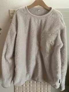 UNIQLO フリースプルオーバー　140 ベージュ