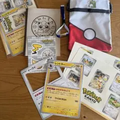 ポケパークカントー エリートトレーナーズパス サコッシュ 一式 - メルカリ