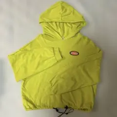 薄手のトレーナー 蛍光イエロー WEGO レディース フリーサイズ ストリート