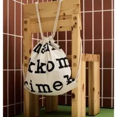 marimekko 2026秋冬ノベルティ ロゴナップサック新品未使用 - メルカリ