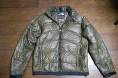 超軽量!ノースフェイスダウンM サミットアコンカグア ON19806 緑M