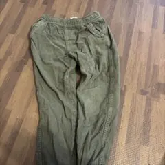 オリーブグリーン コーデュロイパンツ 116cm