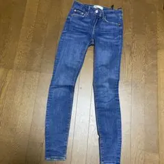 ZARA ダークブルー スキニーデニム Mサイズ