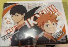 ハイキュー!! A4クリアファイル 影山飛雄 日向翔陽 2枚目は裏面です