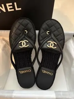 レア　CHANEL カンボンライン　サンダル　37 CHANEL シャネル サンダル 37