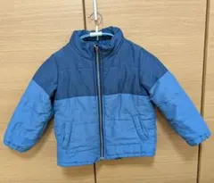 【branshes】中綿コート　青　100