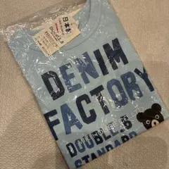 b)新品ミキハウスTシャツ 水色