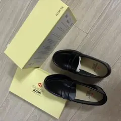 ❤️HARUTA キッズ 黒 ローファー　21cm 新品