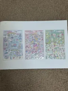 ゆめかわビックシール3枚セット