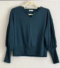 earth music&ecology トップス グリーン