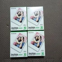 チェキフィルム 40枚　新品未使用　FUJIFILM instax mini