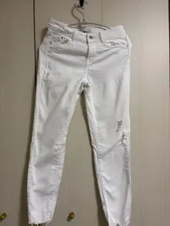 ZARA ホワイト スキニーデニム EUR 36