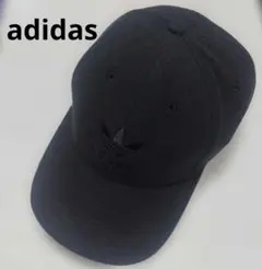 adidas フリースキャップ　ブラック
