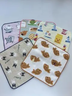 日本製ガーゼハンカチ5枚セット