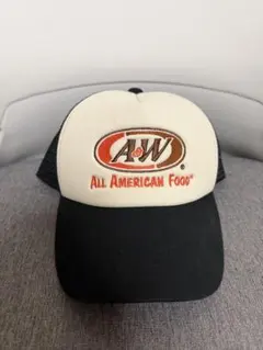 A&W All American Food メッシュキャップ 帽子 - メルカリ