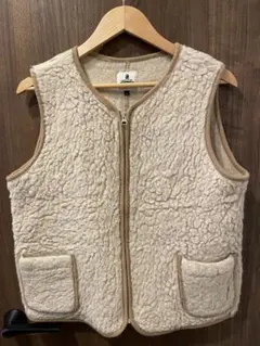 COLD BREAKER ウール ボアベスト M ポーランド製