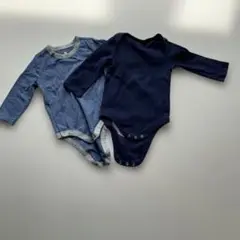 baby GAP 長袖ロンパース 6-12ヶ月 2着セット