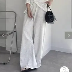 カーブスウェットパンツ