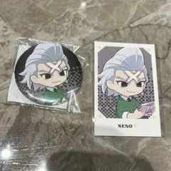 Dr.STONE 推しくじ ゼノ 缶バッジ＆特典カード