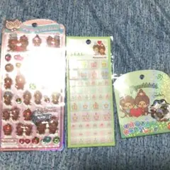【正規品】もんちっち　おはじきシール　フレーク　うるちゅる　タイルシールセット