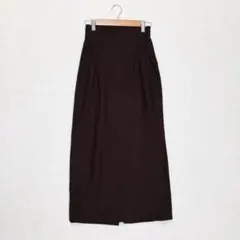 センスオブプレイス タイトスカート ロング丈 スリット XS 小さいサイズのサムネイル