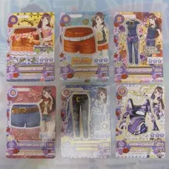 アイカツカード 6枚セット まとめ売り 紫吹蘭